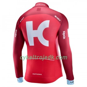 Cykeltrøje Langærmet 2017 Team Katusha-Alpecin N001 Langærmet